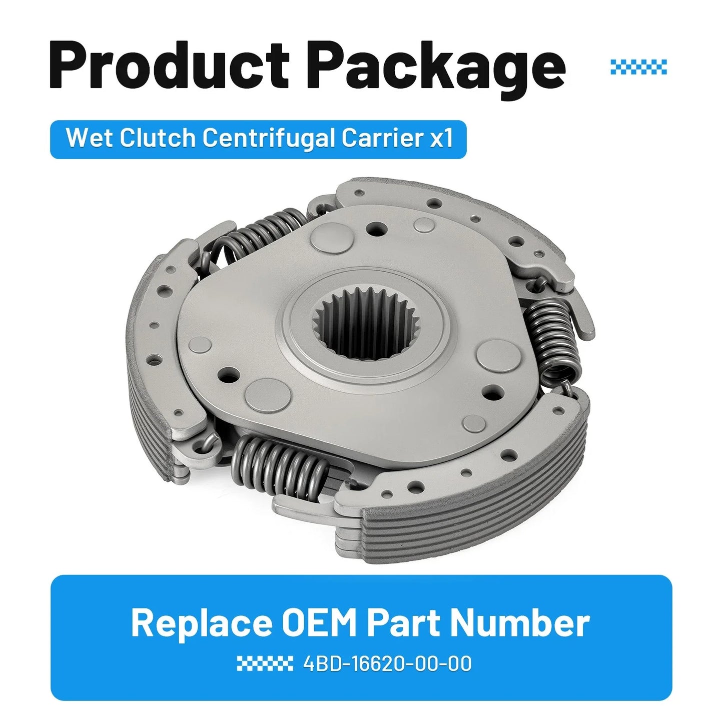 Wet Clutch Centrifugal Carrier for Yamaha Timberwolf Moto-4