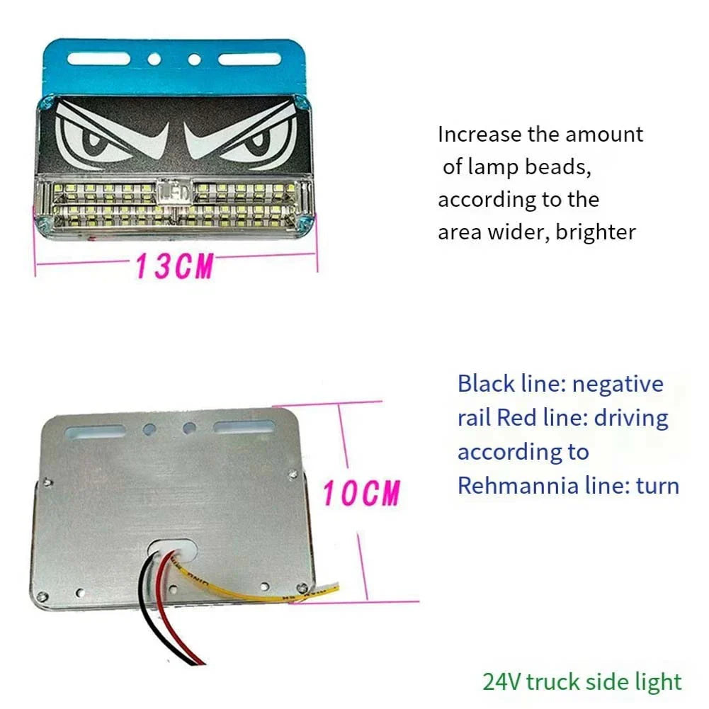 Marker Lights Waterproof 24V for Trucks and Trailers