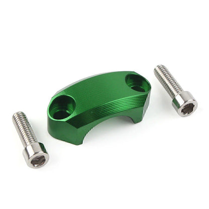 22mm Master Cylinder Perch Clamp Cover Green for Motocross MX