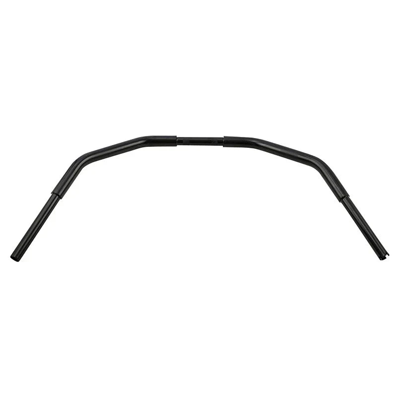 Rise Bar 3.5" Handlebar for Harley Sportster Softail Dyna Black/Chrome