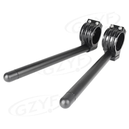 55mm Clip On Handlebar Fork Tubes - Universal for Moto (All Years)