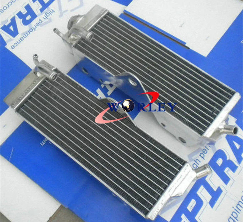 Aluminum Radiator + BLUE Hose for HONDA CR500 CR500R (1985-1988)