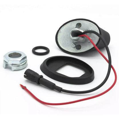 3cm Short Rod Roof Antenna & Base with Adapter for BMW, Chevrolet