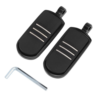 1 1/4" Pegstreamliner Long Angled Highway Engine Guard Footpeg Mount for Harley