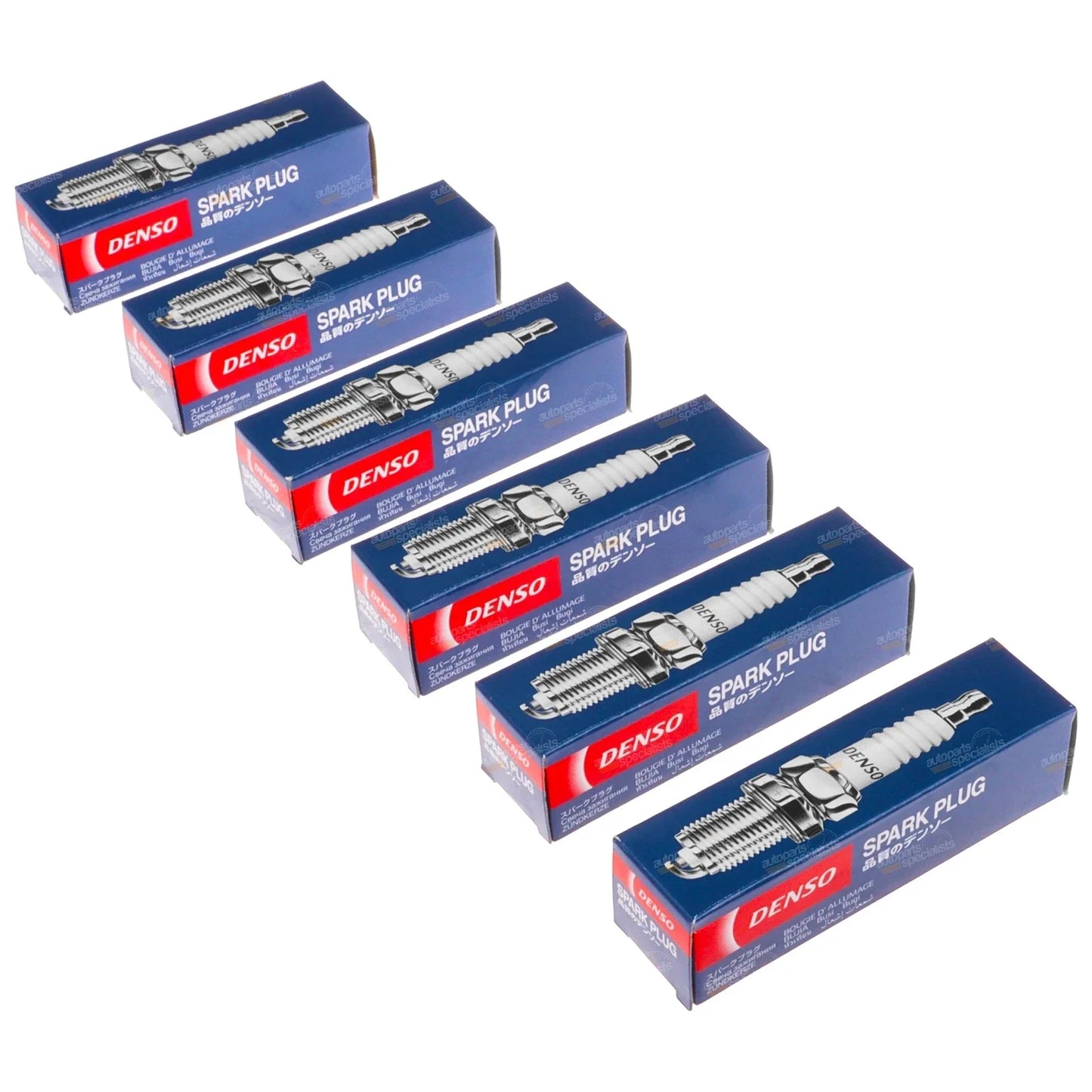 6 x  Nickel Spark Plugs for Ford Falcon EL 4.0L 6-Cyl