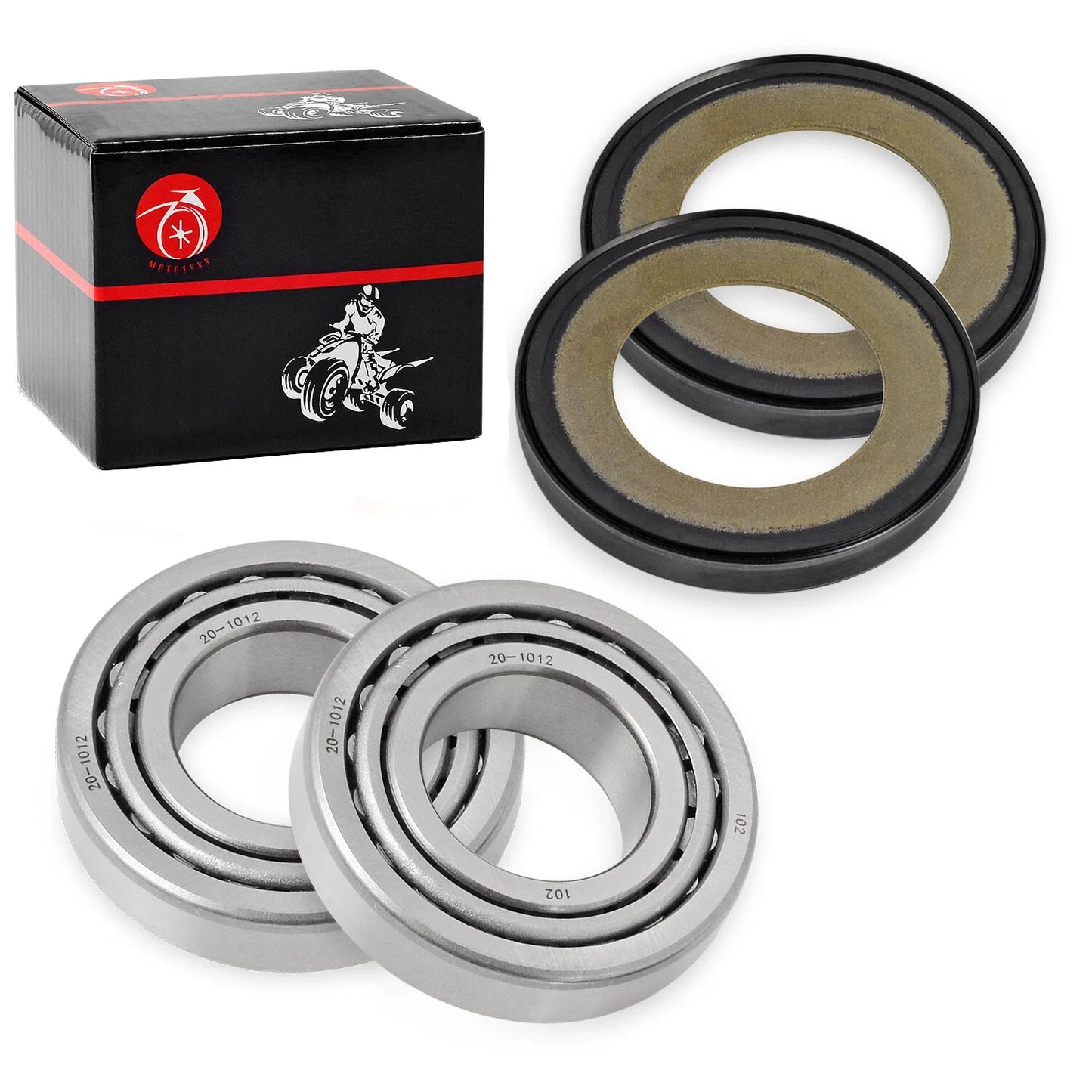 Neck Stem Post Bearing & Race Kit for Electra Glide (1984–2013)