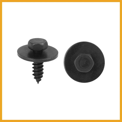 10 Pcs Wheel Arch Trim Hex Head Screws for BMW X5 X6 E46 E60 E90