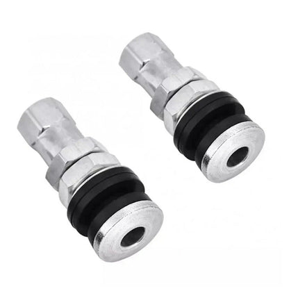 4 Pcs Metal Tubeless Tire Valve for Car TR161 Wheel Rim (No Year Specified)