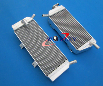 Aluminum Radiator & RED Hose for Honda CRF450X (2005-2016)