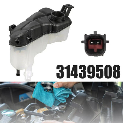 Coolant Expansion Tank Plastic Black for Volvo S60 S80 XC60