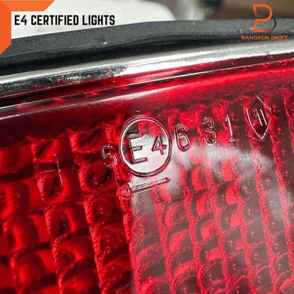 Pair of Red Side Marker Clearance Lights for Nissan Datsun 510 240Z 260Z 280Z