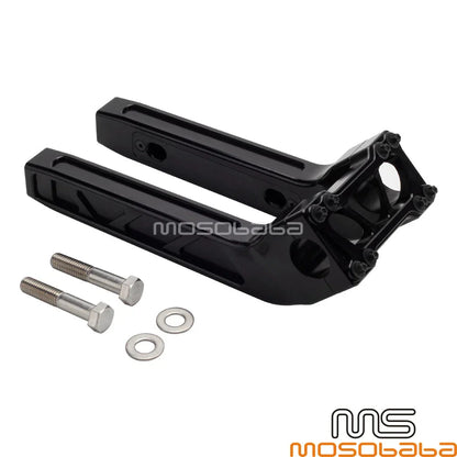 1 x CNC 1-1/8" Handlebar Pullback Risers for Harley Street Bob Softail (2018-2023)