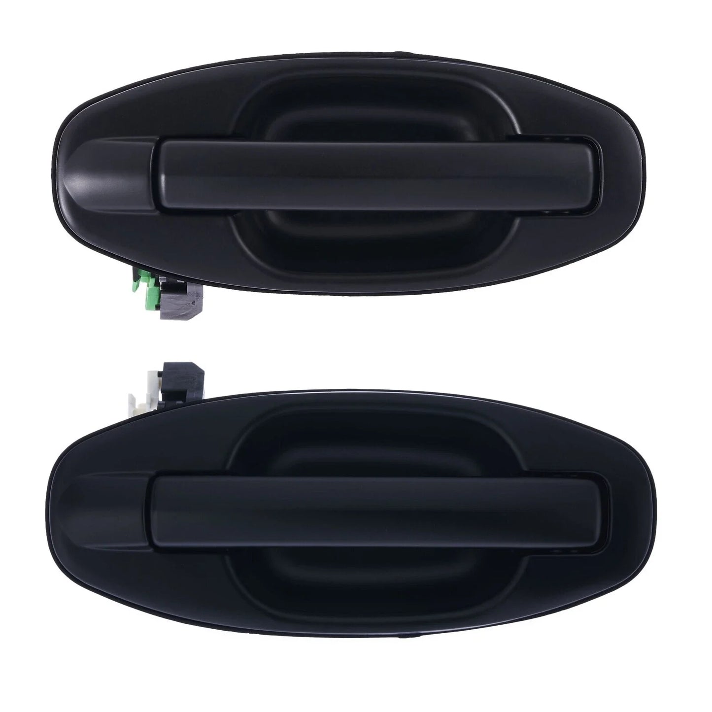 2pc Rear RH & LH Outer Door Handle Black for Hyundai Santa Fe SM (2000–2005)