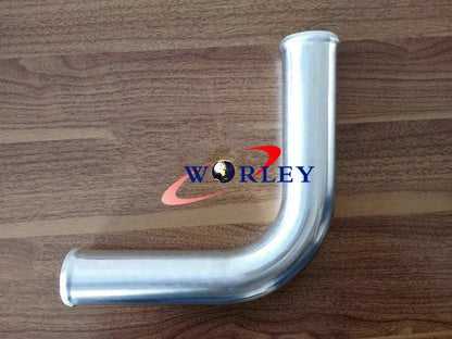 57mm 2.25" 90 Degree Elbow Aluminum Turbo Intercooler Pipe for Car