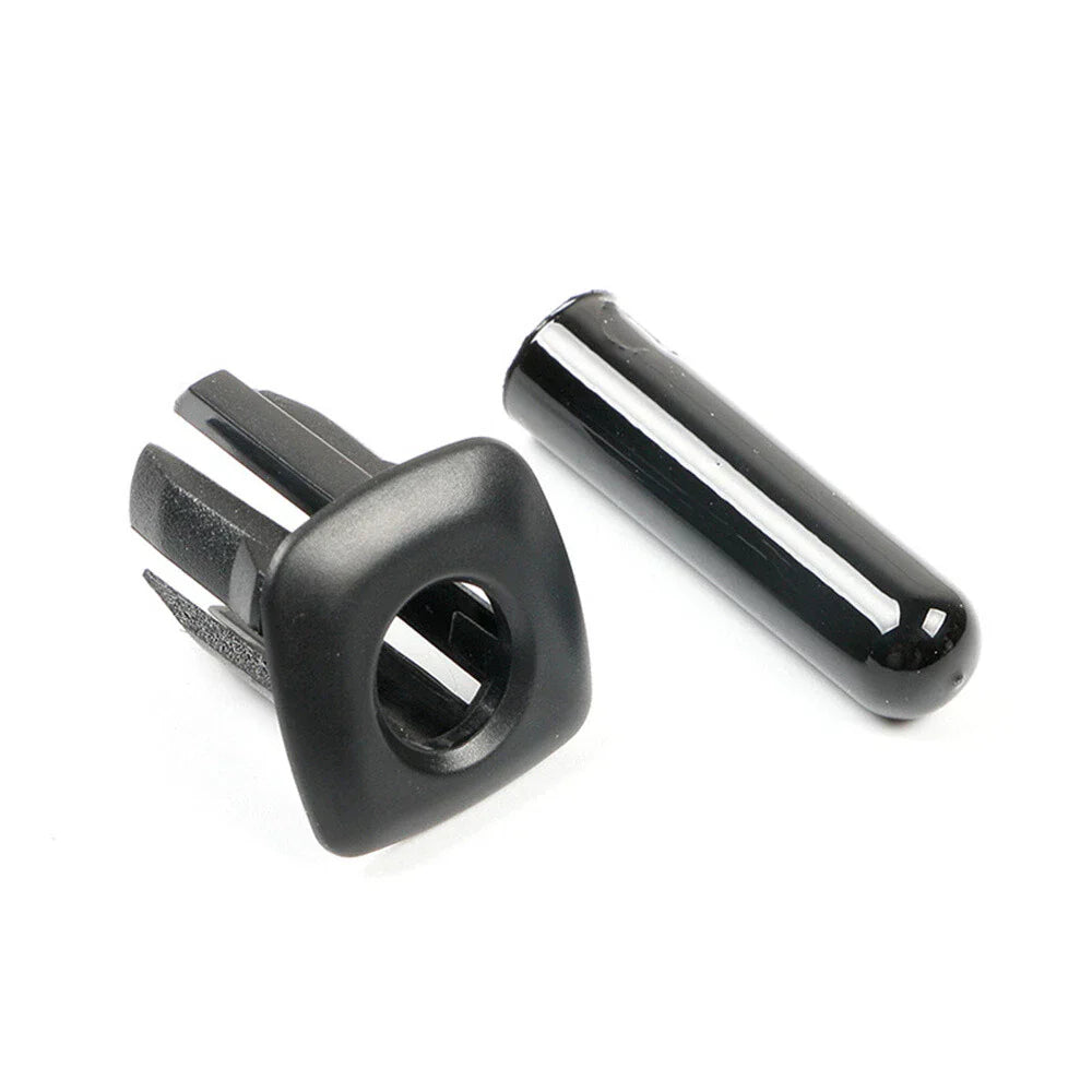 4 x Car Door Lock Pin Cap Cover Bezel Black for BMW 5 Series (2011-2017)