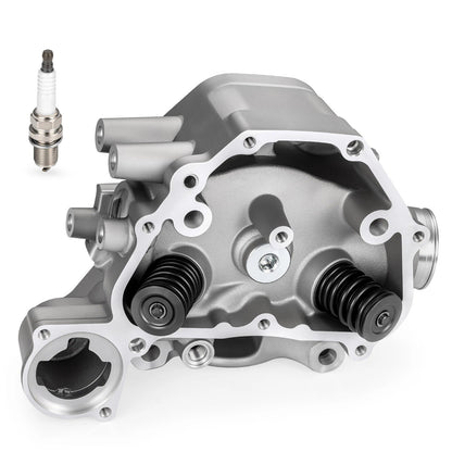 Cylinder Head w/Spark Plug for Honda Foreman TRX500 Rancher TRX420 (2005–2012)