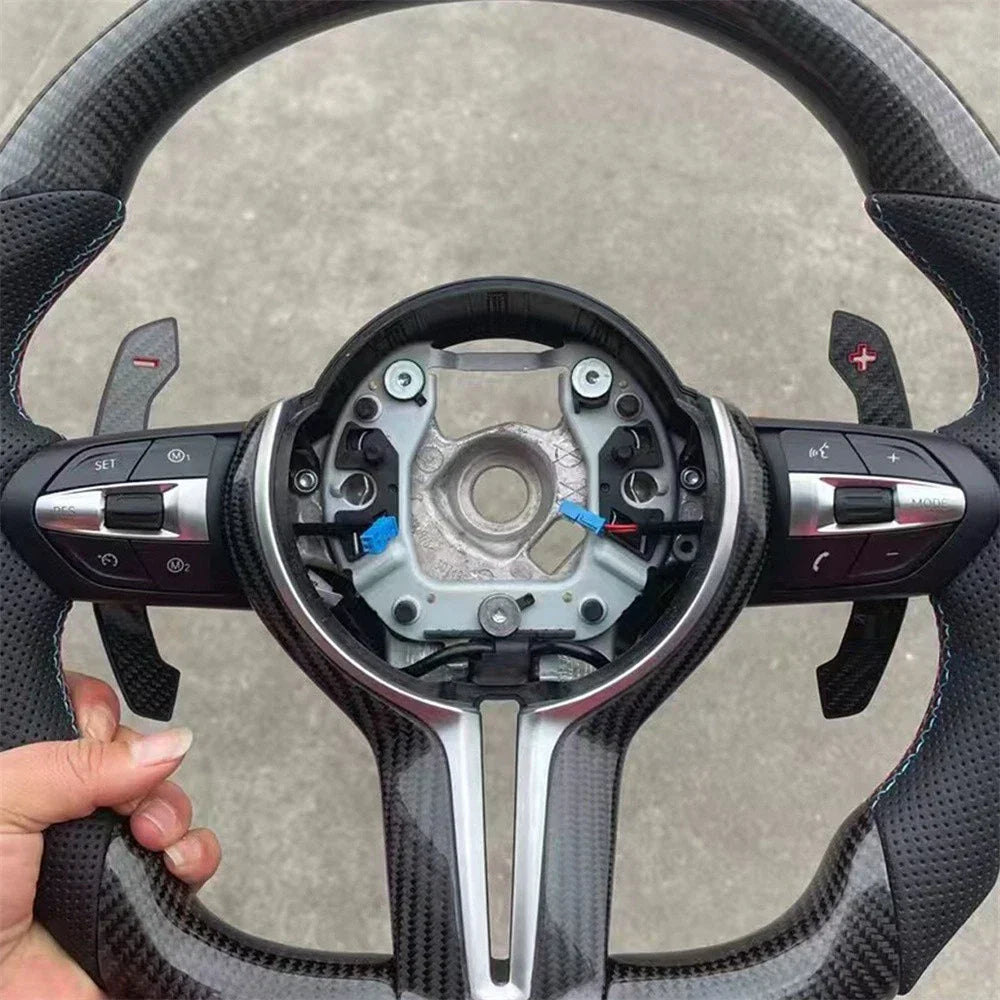 Carbon Fiber Steering Wheel Paddle Shifter for BMW 3 4 Series F30 F32 F33 F36