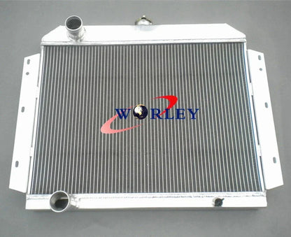 Aluminum Radiator + Fan for International Scout V8 (1966-1969)