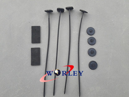 Universal JDM Electric Radiator Fan Mounting Straps for Cars