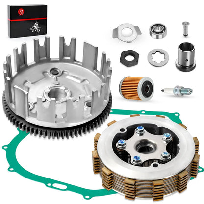 Heavy Duty Clutch Assembly w/ Gasket for Yamaha Kodiak 400 (1993–1998)