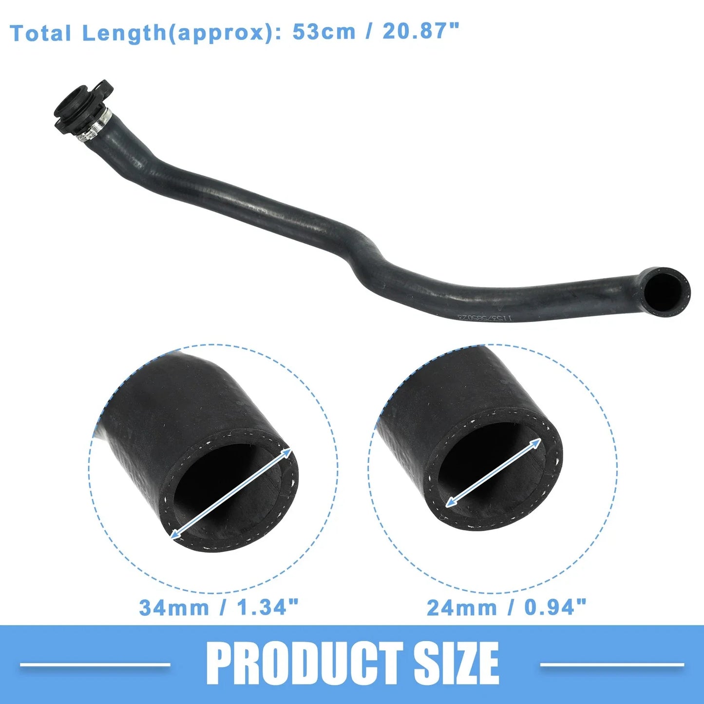 Engine Coolant Hose for BMW X5 XDrive35i 3.0L (2011-2013)