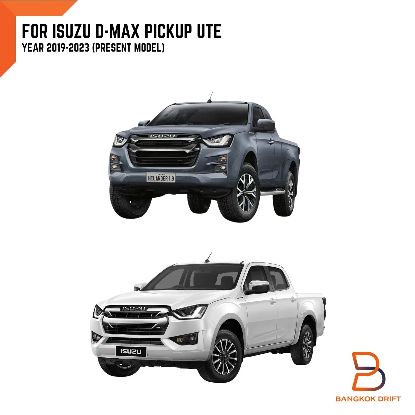 Front Turn Signal Bumper Lamp Light for Isuzu D-Max (2020-2023)