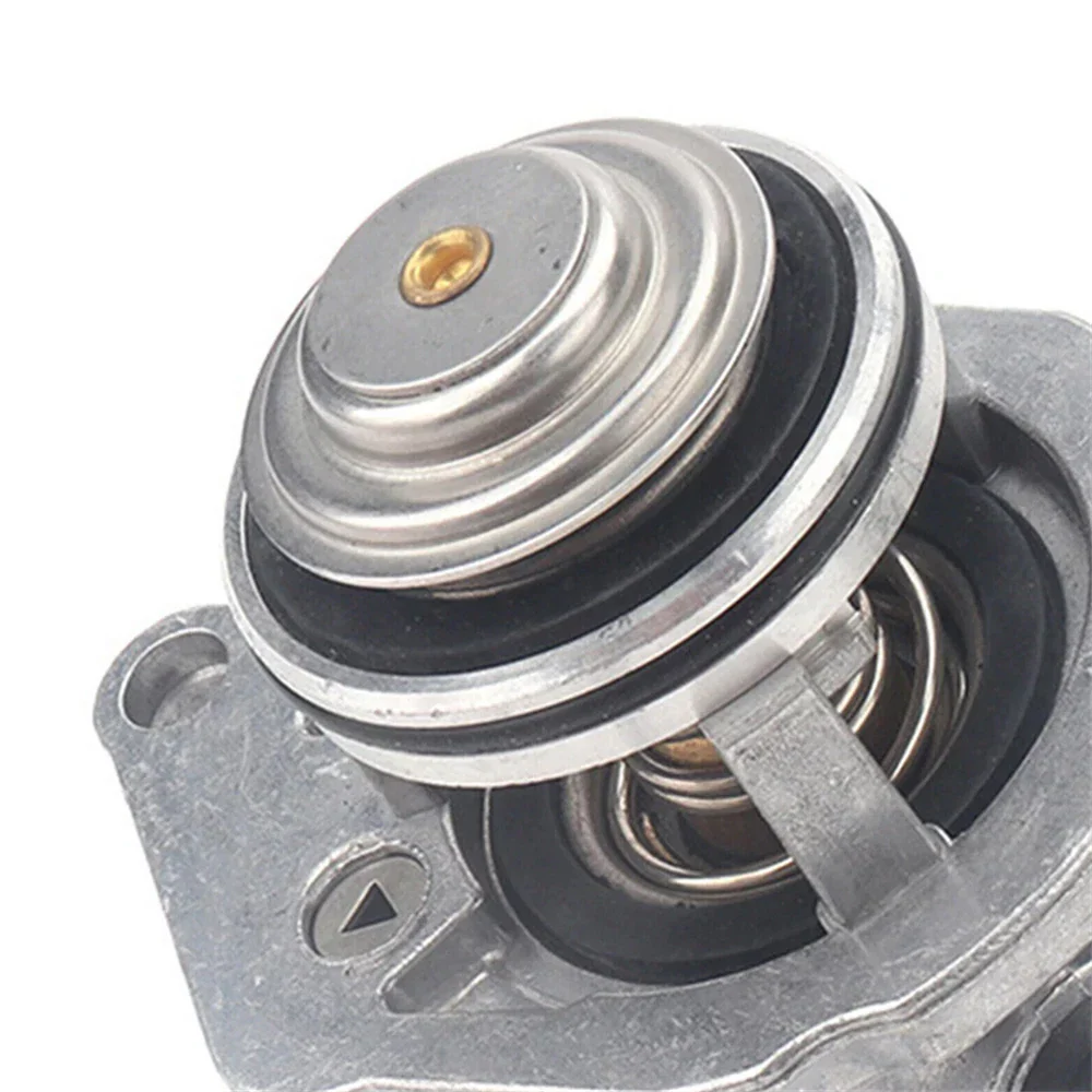 Engine Coolant Thermostat Assembly w/ Sensor for Benz C300 C350 E350 (2008-2015)