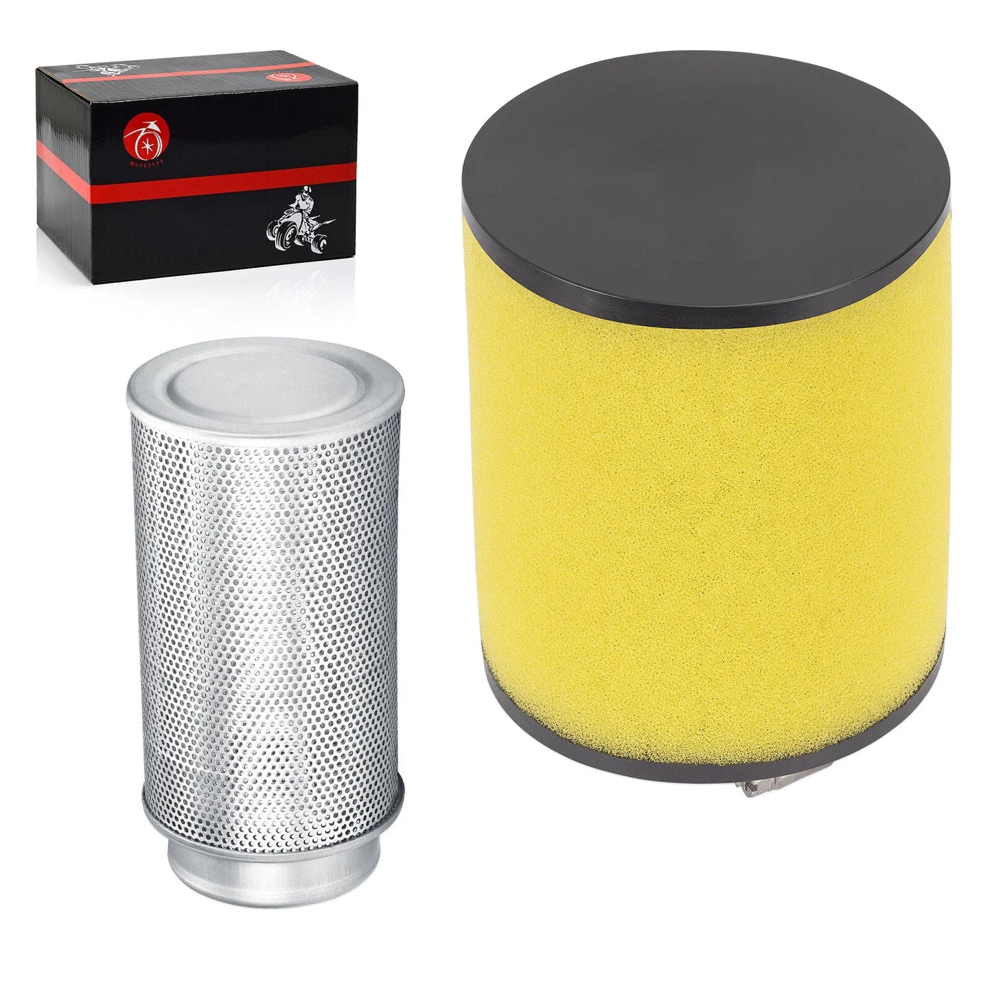 Air Filter & Guide Cleaner Body for Honda Rancher 420 TRX420 (2007–2014)