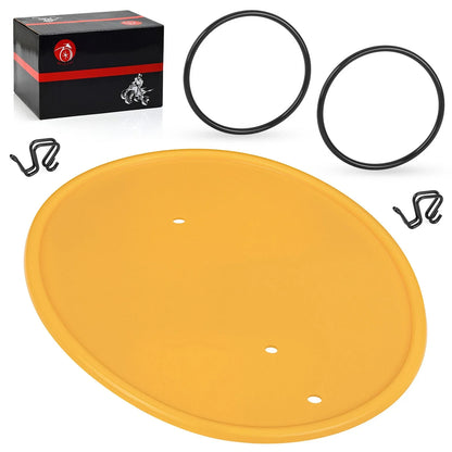 Yellow Front Side Number Plate With Clips & Bands for Honda Z50R (1979–1987)