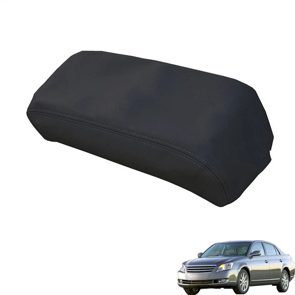 Leather Center Console Lid Armrest Cover Trim for 2005-2012 Toyota Avalon