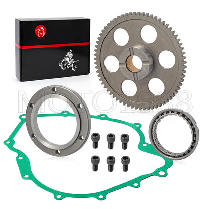 Starter Clutch One Way Gear Bearing Gasket for Yamaha Grizzly 660 (2003–2008)