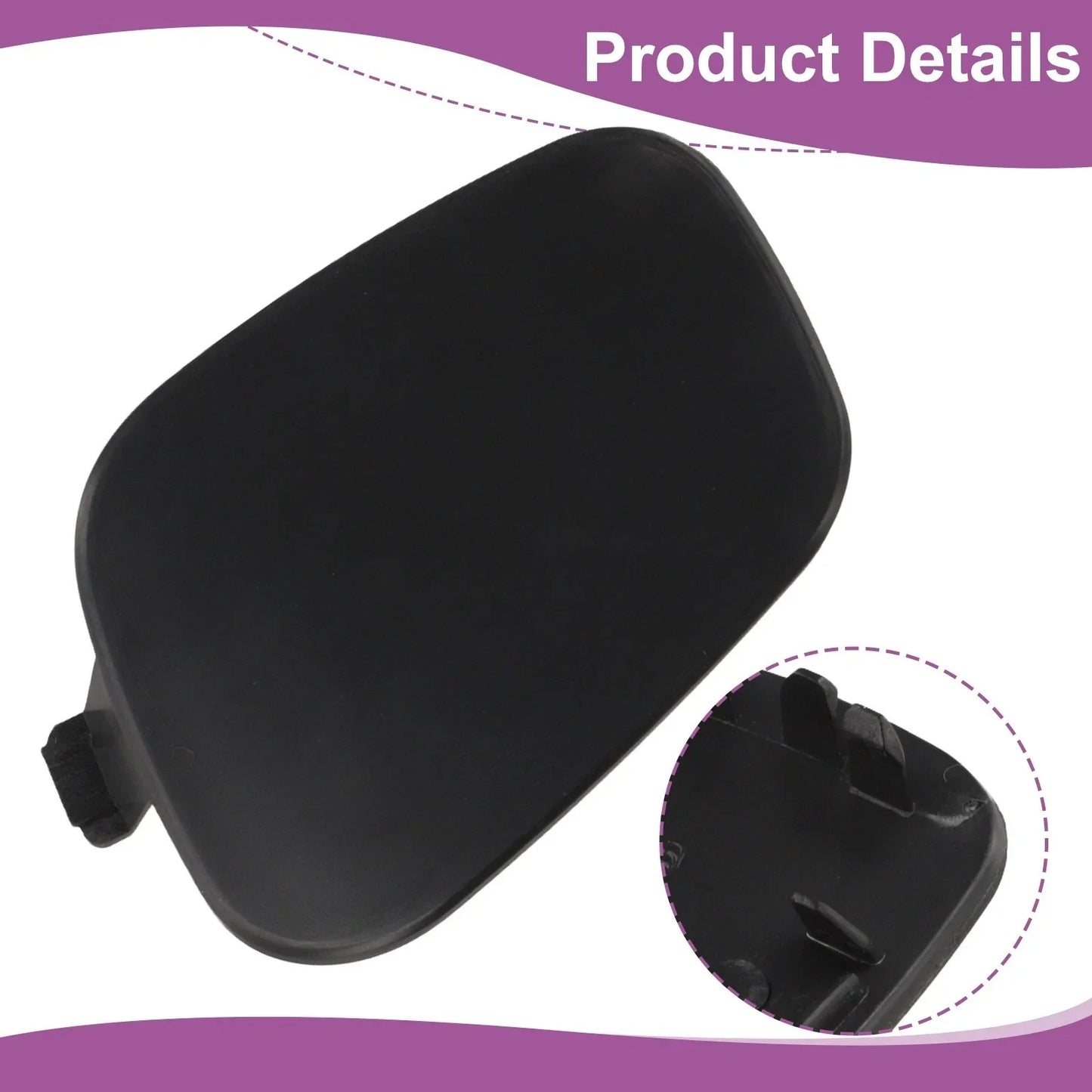 Tow Hook Hole Cover Front Bumper for Volvo C40 (2022–2025)