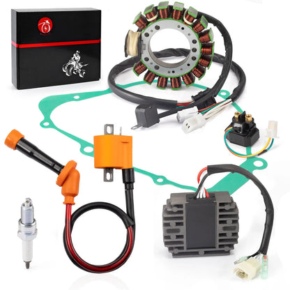 Stator & Rectifier with Ignition Coil for Yamaha Grizzly 600 (1998–2007)