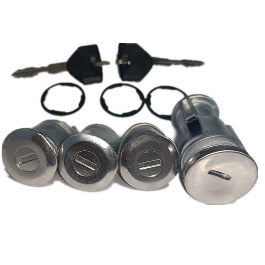 Ignition Lock Cylinder 2 x for Jeep Wrangler TJ (1998–2001)