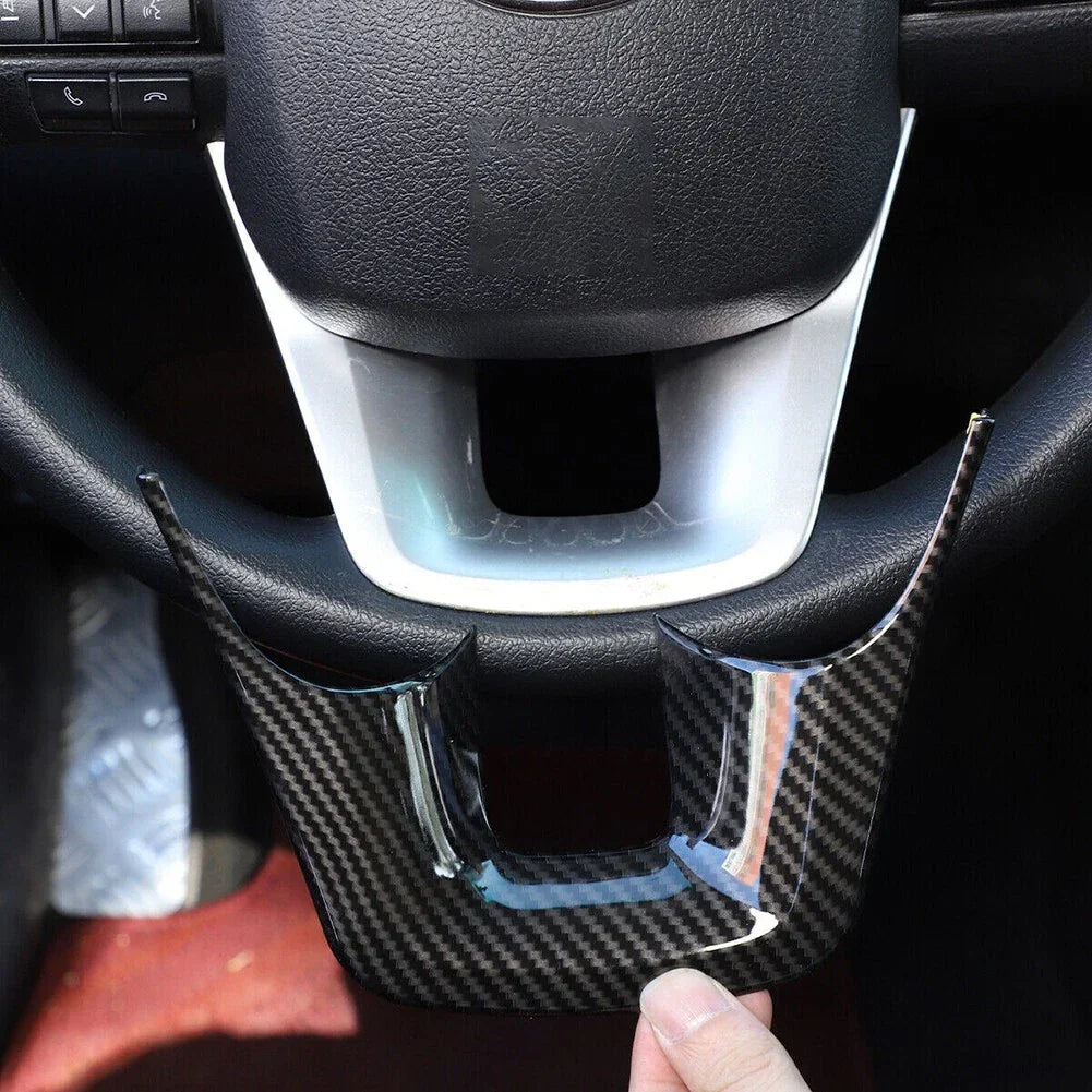 Steering Wheel Cover Trim for Toyota Fortuner (2016–2022)