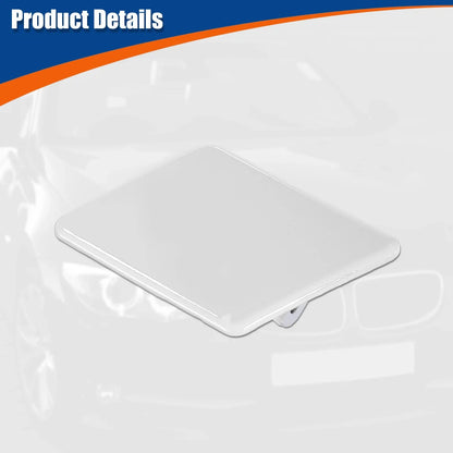 Left Side Front Bumper Headlight Washer Nozzle Cover for BMW E90 E91 White