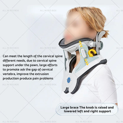 Neck Stretcher Traction Device for Neck Brace