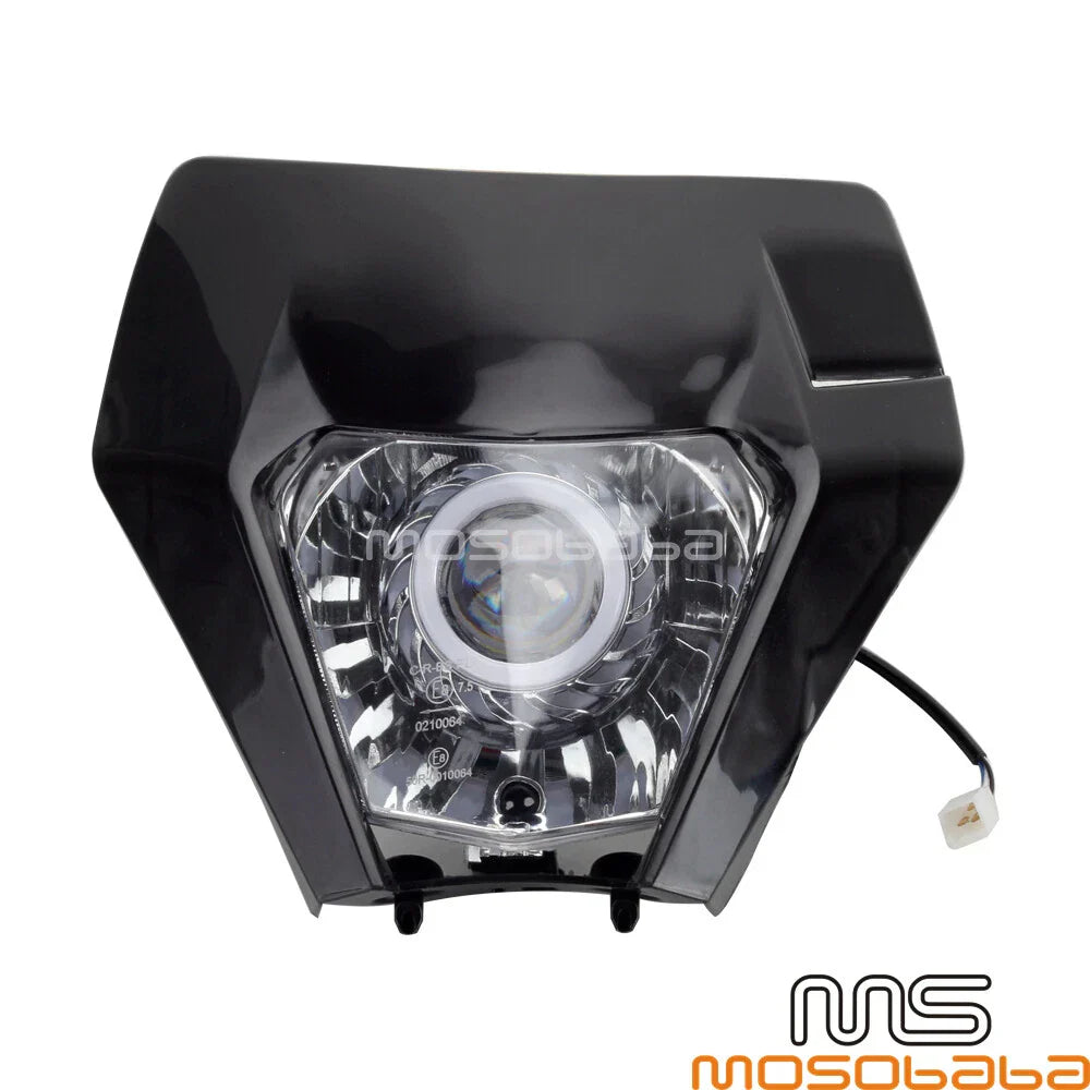 Front LED Headlight w/DRL Projector for KTM XCW EXC 300 450 501 690 (2017-2023)