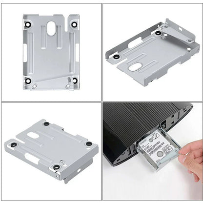 Super Slim HDD Mounting Bracket with Screws for PS3 Slim (2009-2016)