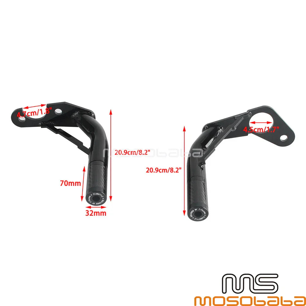 Rear Saddlebag Guard Crash Bar for Harley Softail (2018-2024)
