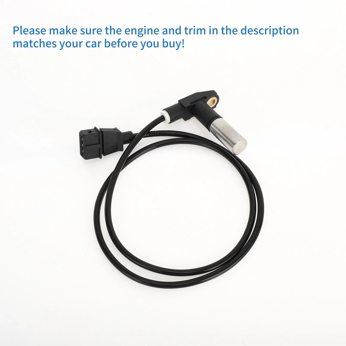 Crankshaft Position Sensor 2.5 for BMW E30 325i (1986-1991) Black