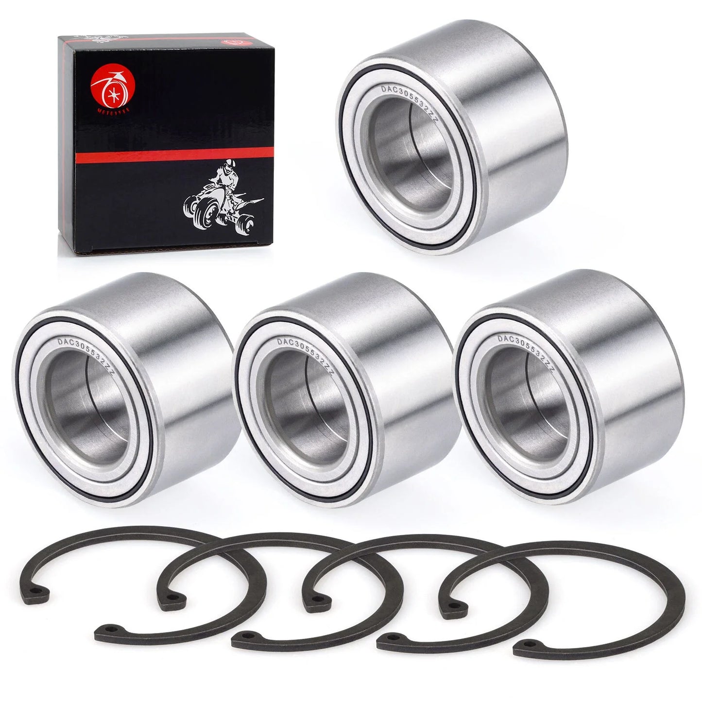 Front & Rear Wheel Bearing for Yamaha Grizzly 660/700 Kodiak 450/700 (1999–2020)