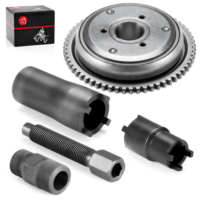 Starter Clutch Kit Magneto Flywheel Puller for GY6 125/150cc (2000–2024)