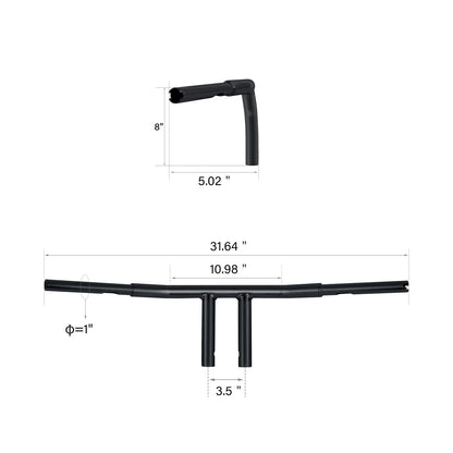 1-1/4" T-Bar Handlebar for Harley Sportster