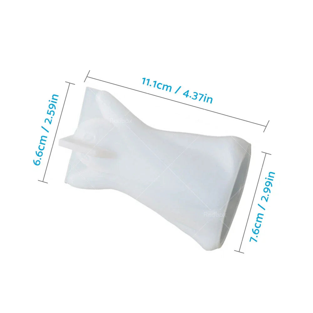 Ghost Mold Silicone Lighted Base for Halloween DIY Resin Epoxy Casting