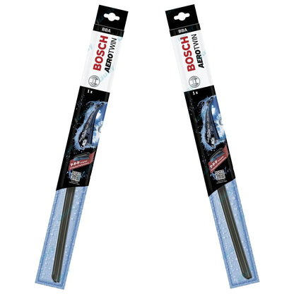 Front Pair Bosch Aerotwin Wiper Blades Set for Nissan Pulsar N10 1980~1985