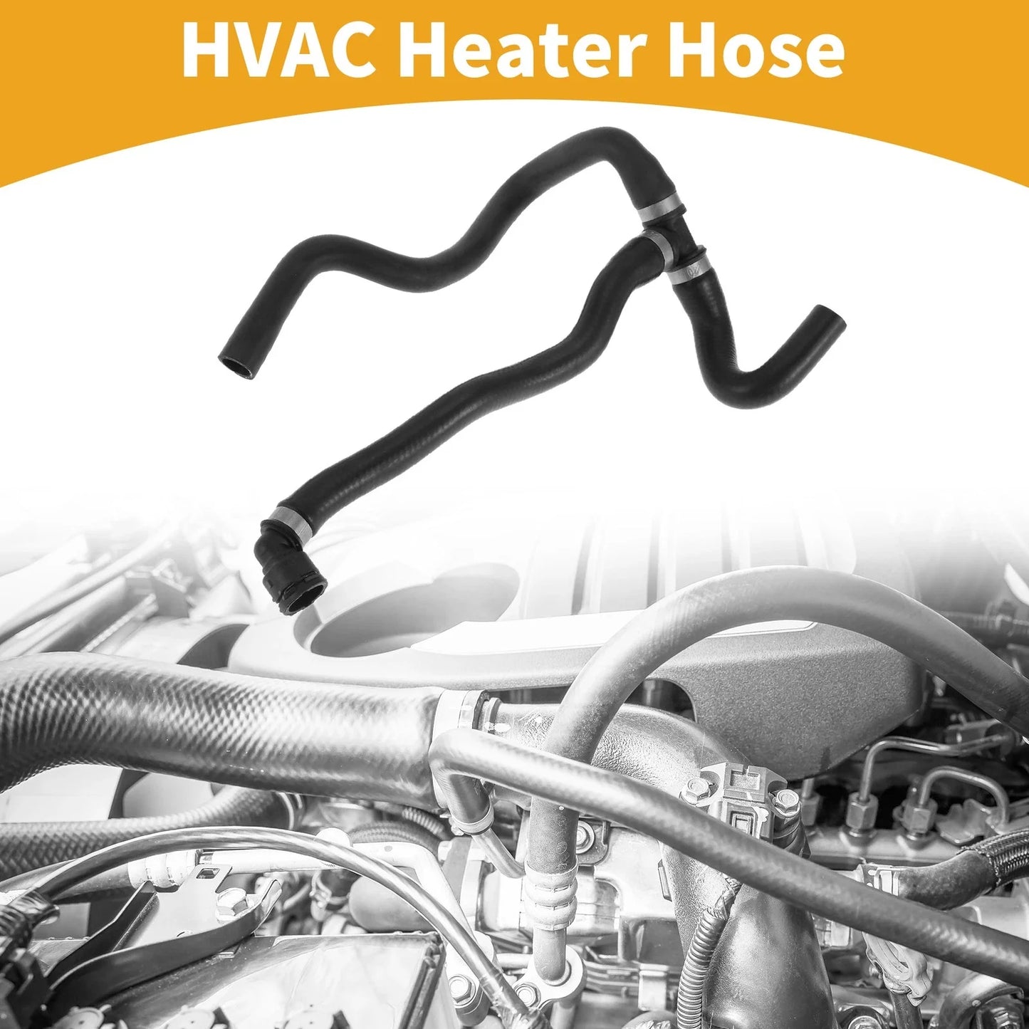 HVAC Heater Hose for BMW X4/X3 Rubber (2015-2018) (2011-2017)
