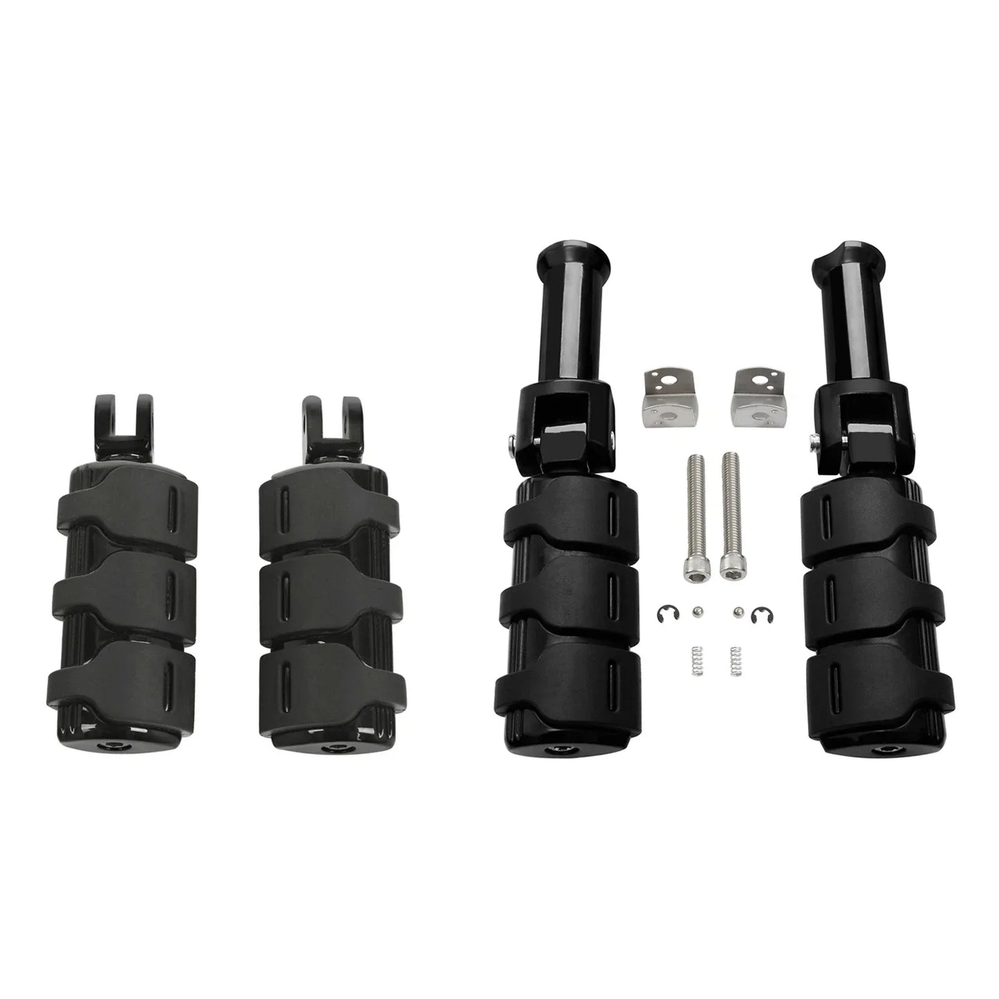 Driver & Passenger Footpeg Footrests Bracket for Harley Softail (2018-2025)