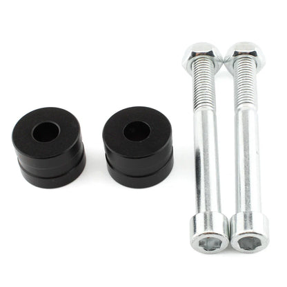 Ducati Hypermotard 1100 Black Handle Bar Risers (2007-2009)