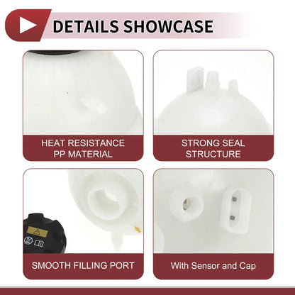 Coolant Expansion Overflow Tank with Cap for BMW X3 X4 G01